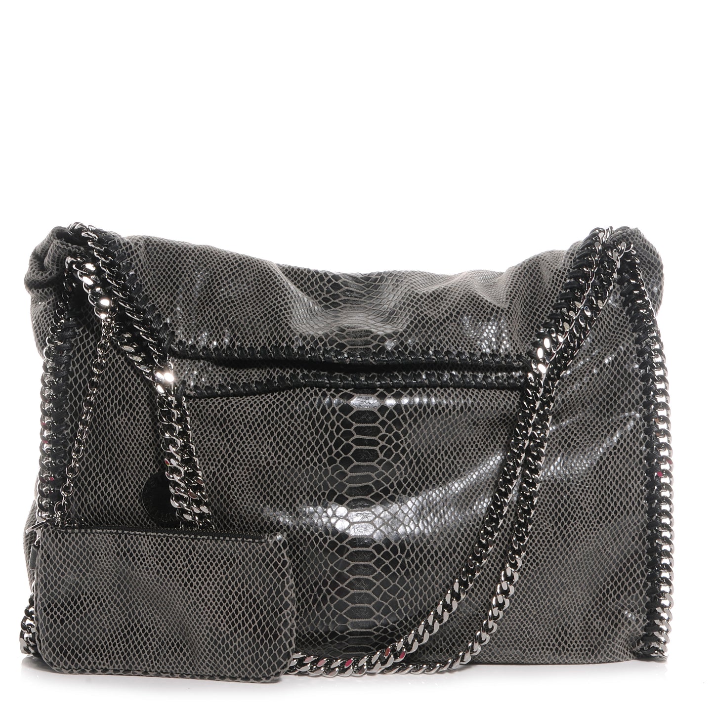 Faux Python Large Falabella Tote
