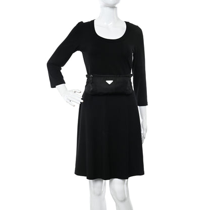 Prada Tessuto Nylon Montagna Belt Bag Black 2 of 11