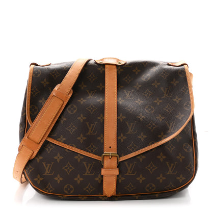 Louis Vuitton Monogram Saumur 35 1 of 13