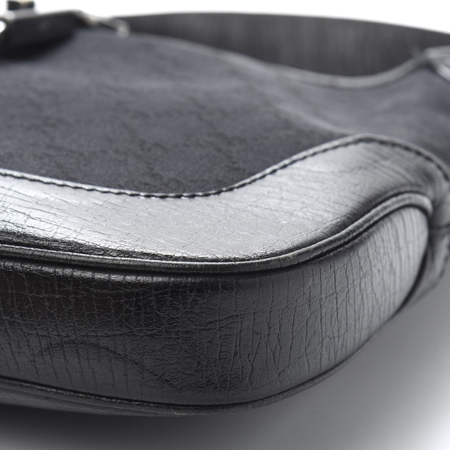 Monogram Small Jackie O Hobo Black