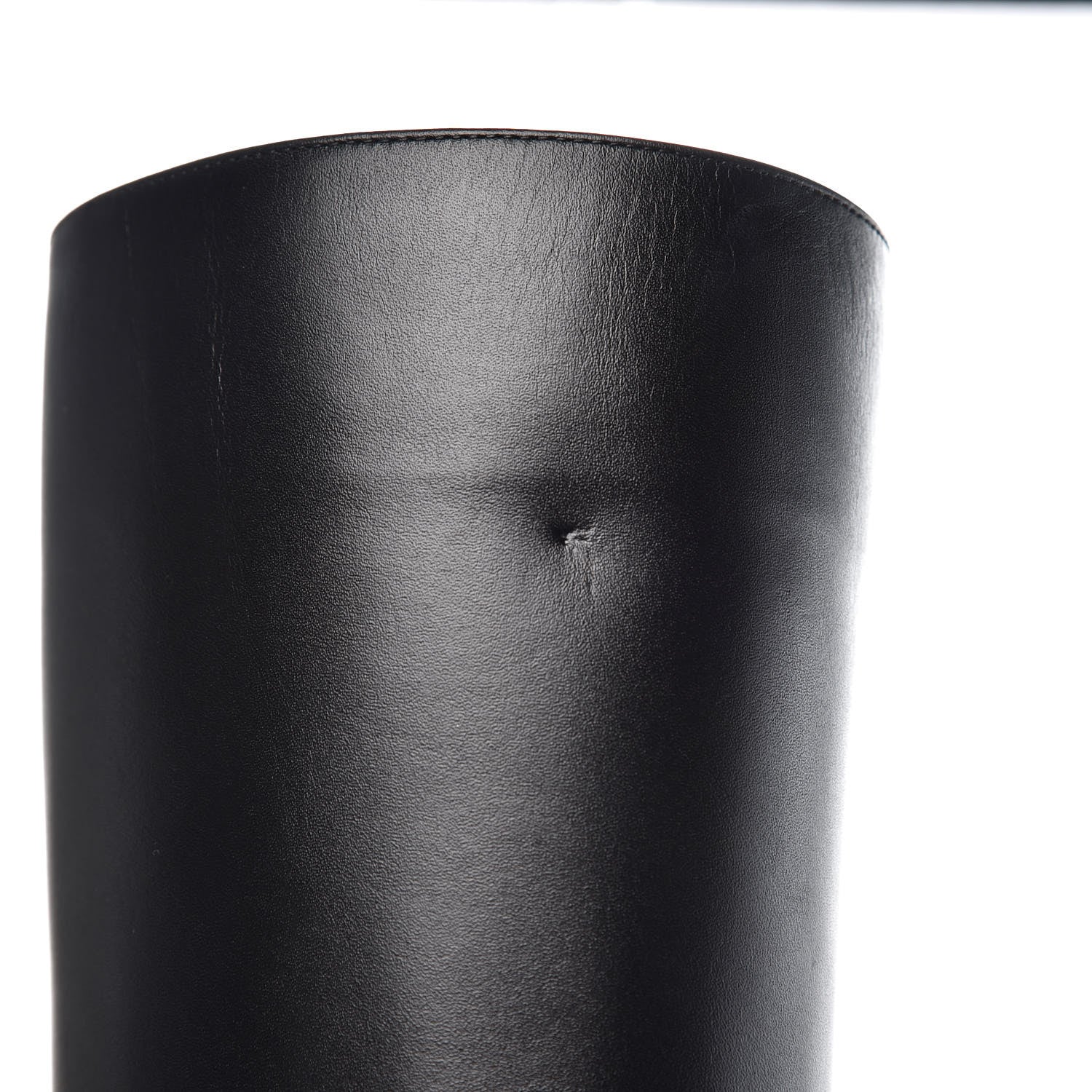 Valentino Garavani Calfskin Rockstud Knee High 100mm Boots 35.5 Black 7 of 8