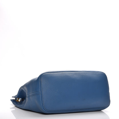 Prada Vitello Daino Hobo Cobalto 4 of 8