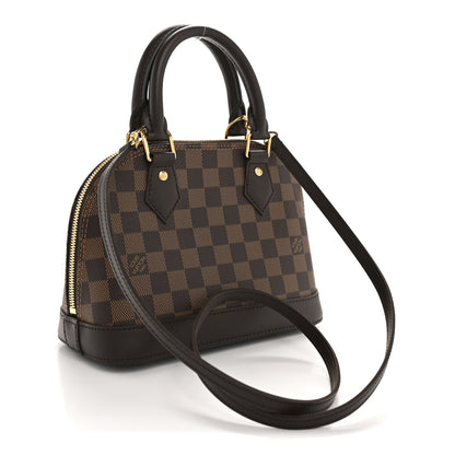 Louis Vuitton Damier Ebene Alma BB 3 of 9