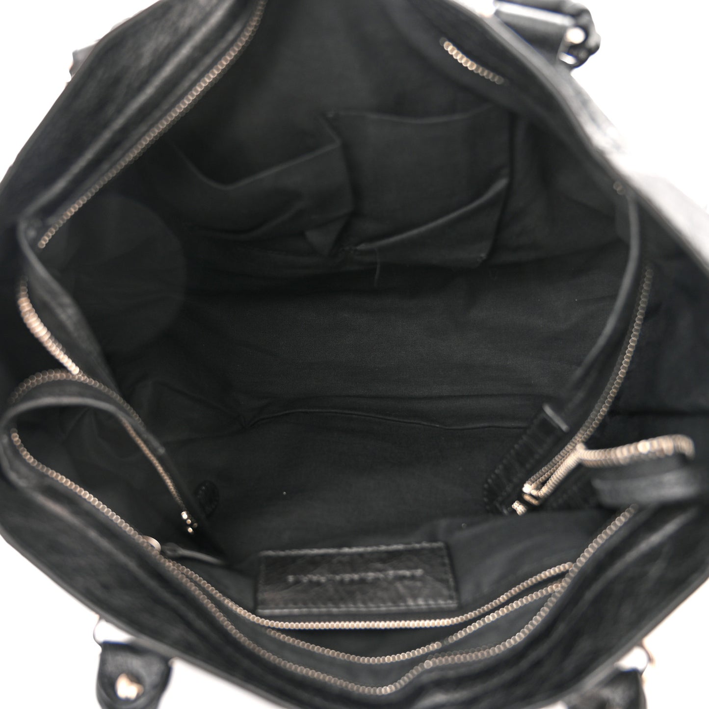 Agneau Giant 12 Silver Hardware City Black