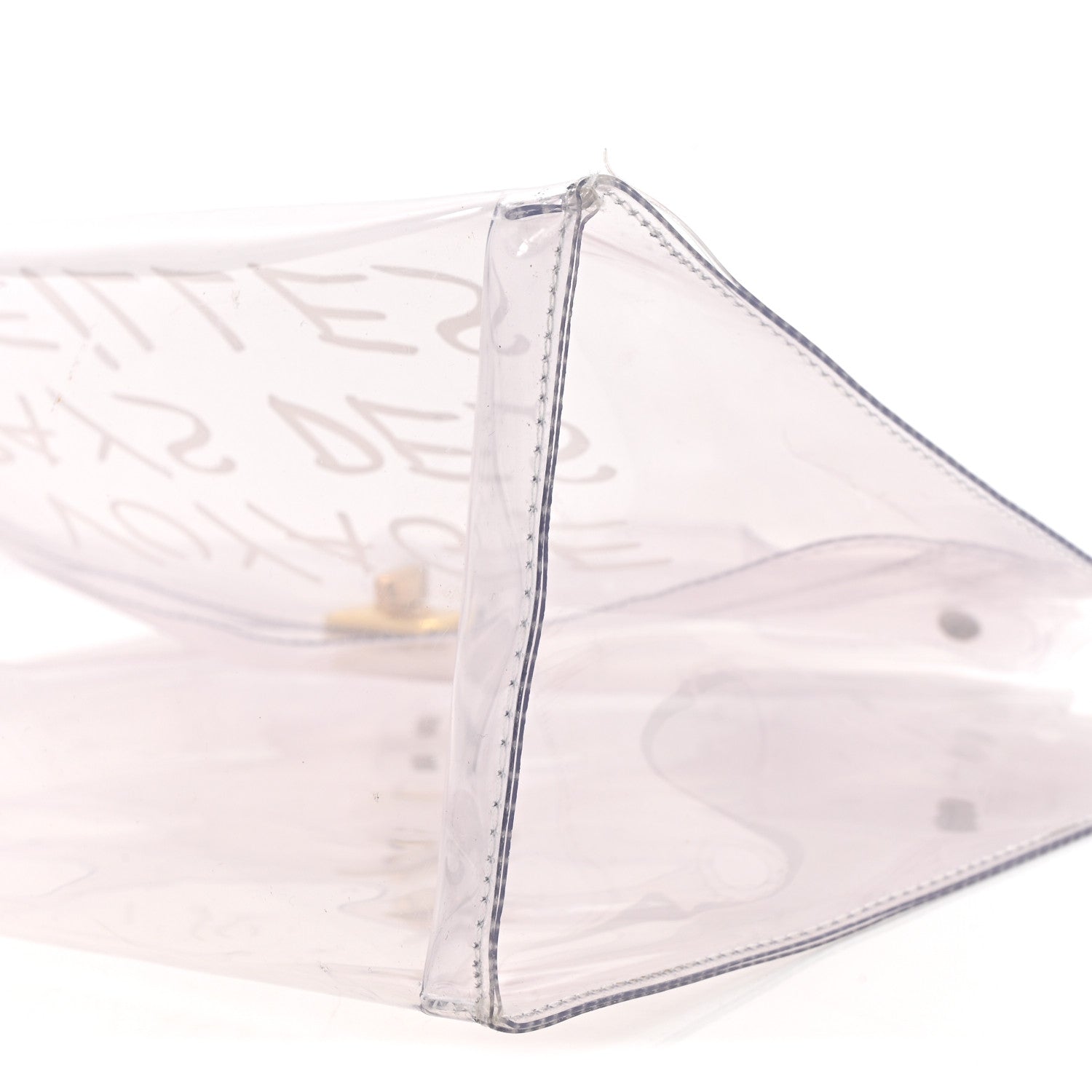 Hermes Vinyl Souvenir De L'Exposition Kelly Transparent 8 of 13