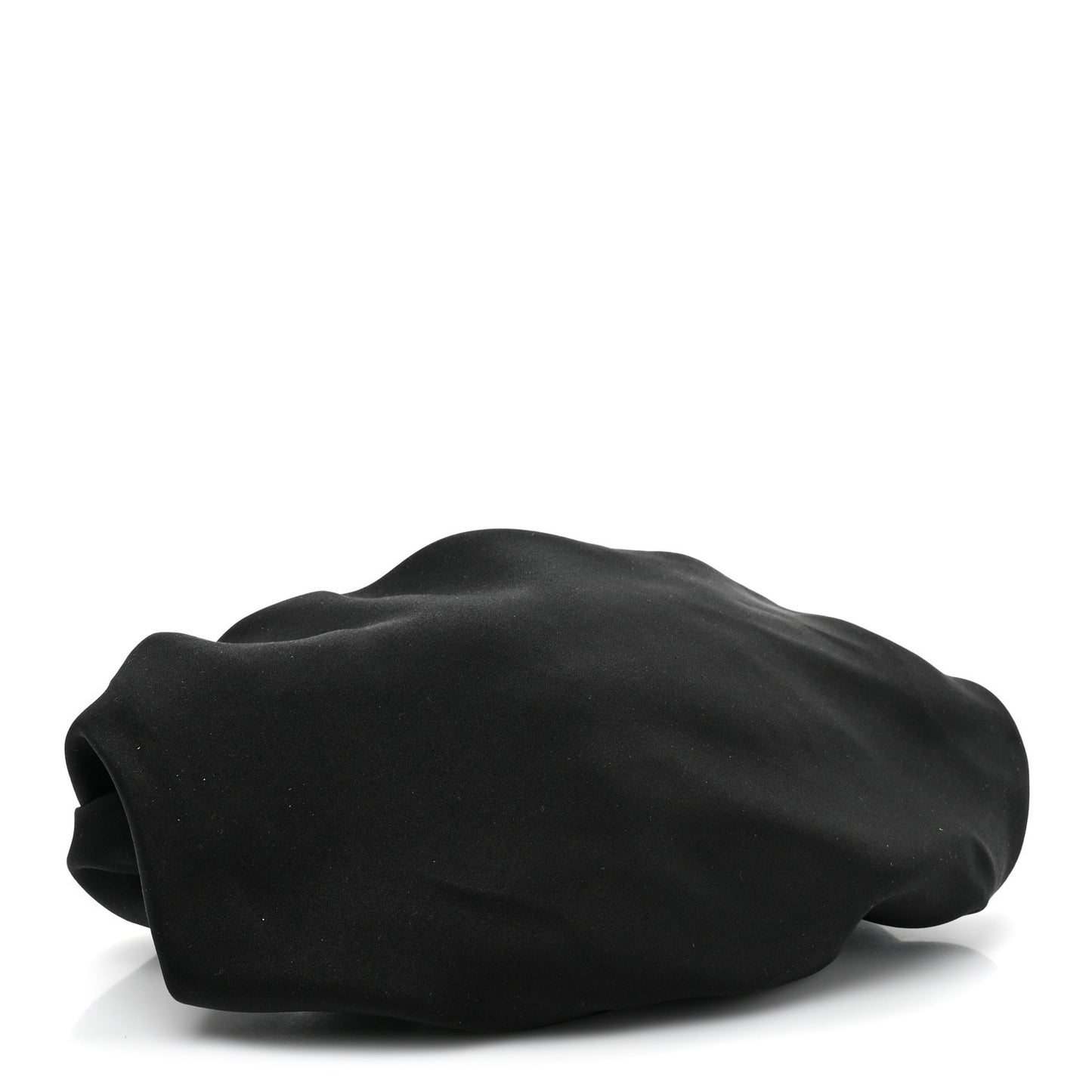 Satin Small Ascot Bag Black