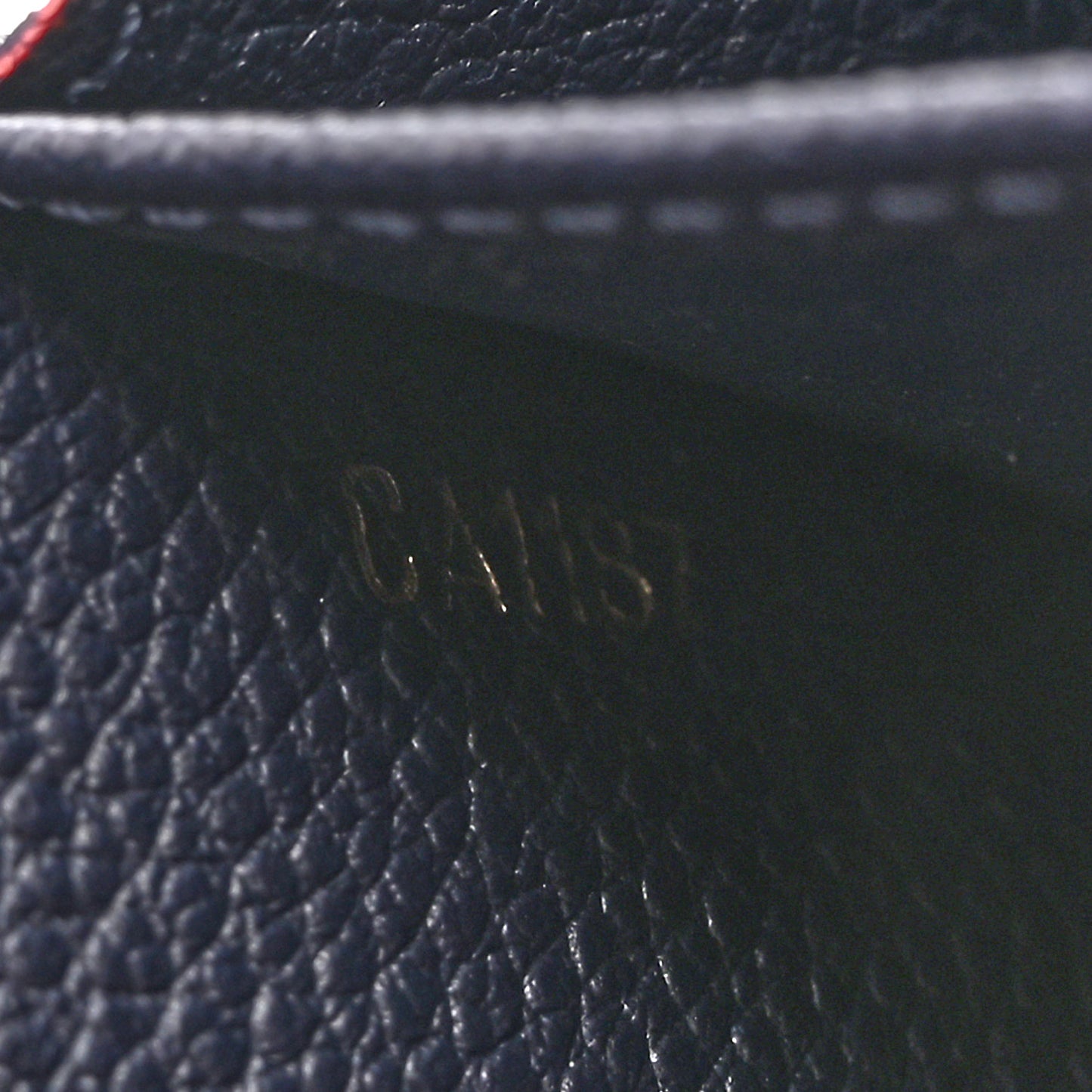 Empreinte Sarah Wallet NM  Marine Rouge
