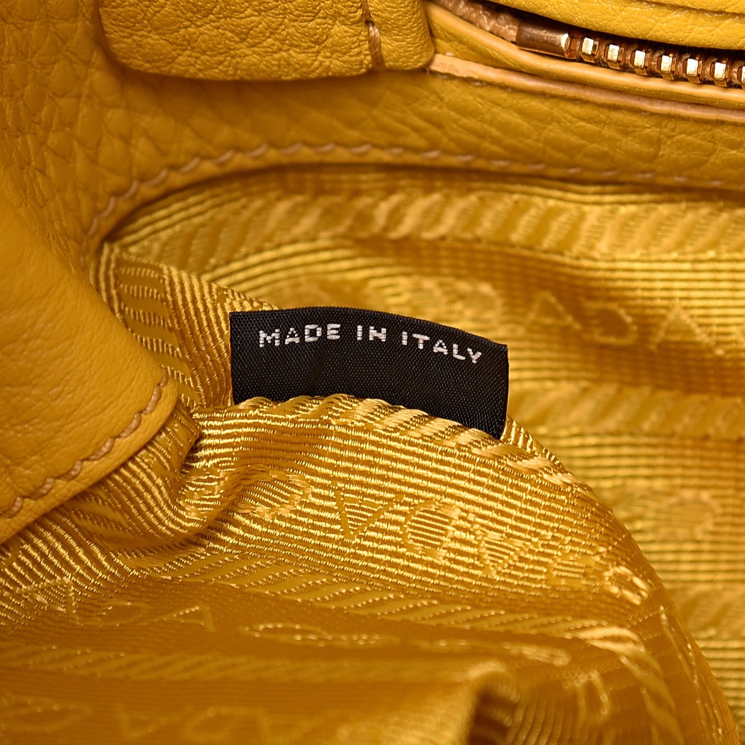 Prada Vitello Daino Tote Mimosa 8 of 24