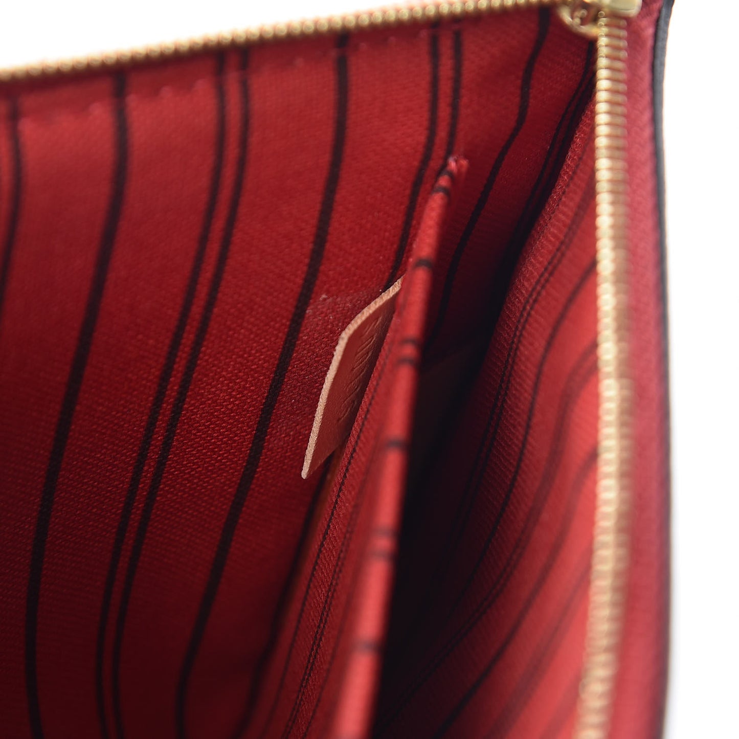Monogram Neverfull MM GM Pochette Cherry