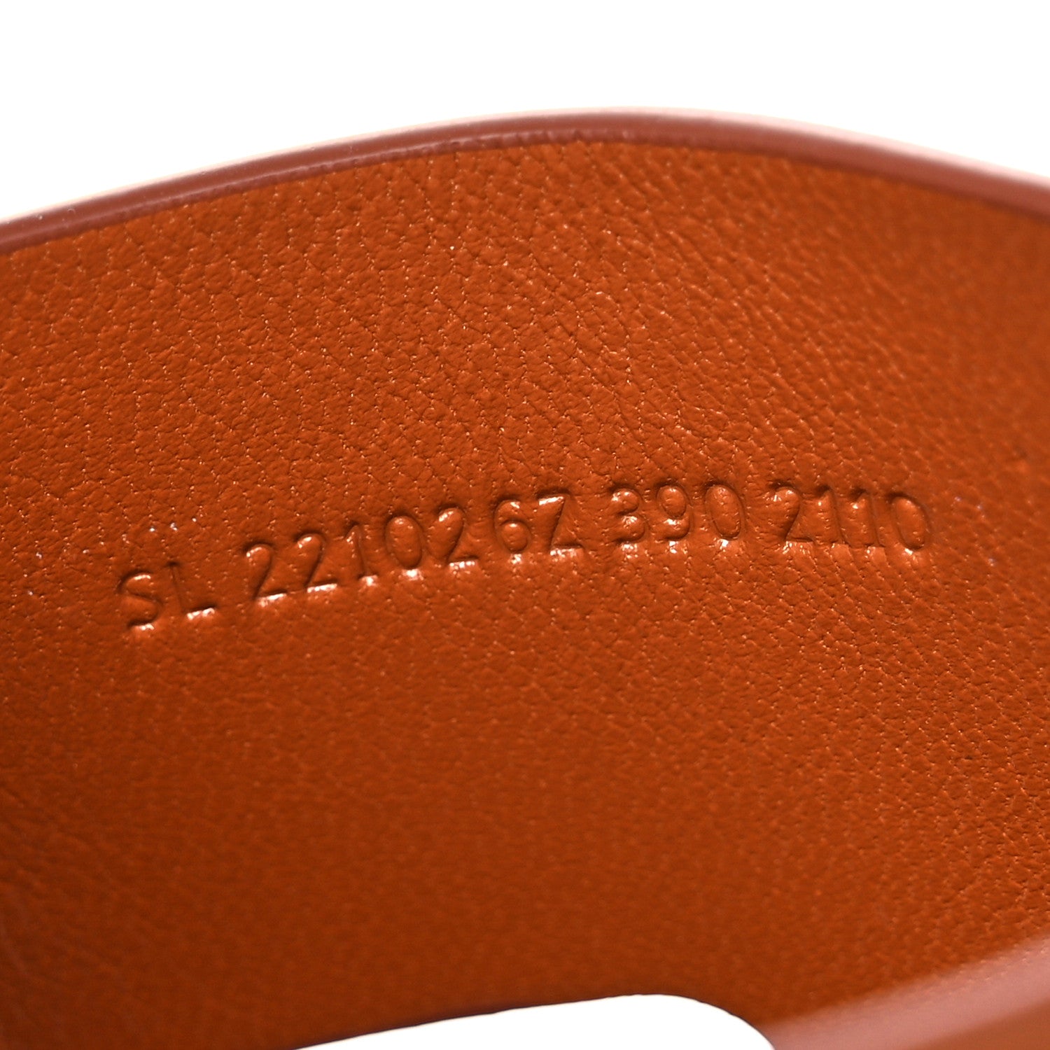 Hermes Calfskin Cork Eze 30 Sandals 39 Marron Glaise 8 of 9