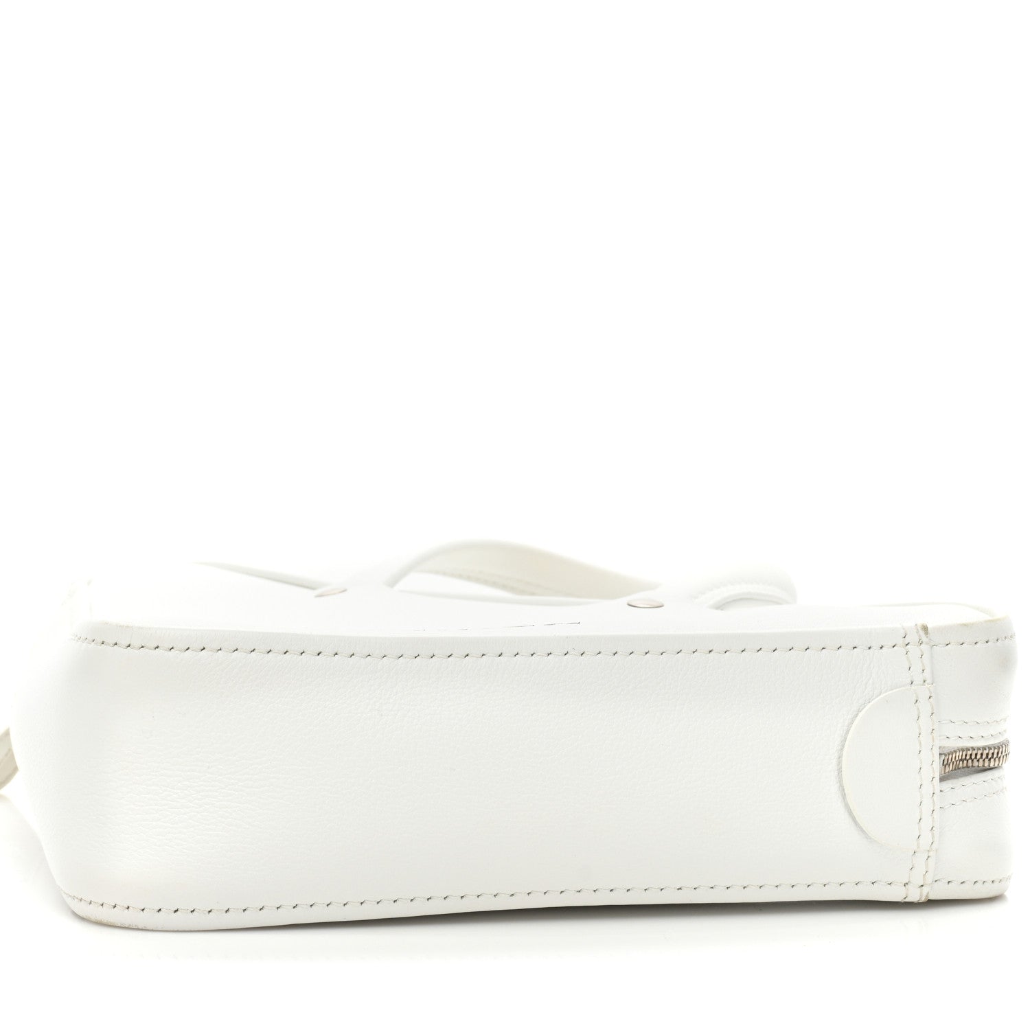 Balenciaga Calfskin XS Triangle Chain Duffle White 7 of 15