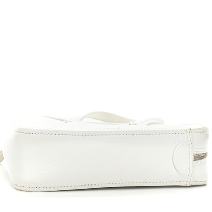 Balenciaga Calfskin XS Triangle Chain Duffle White 7 of 15