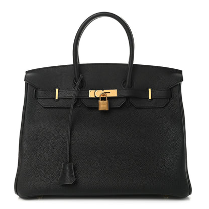 Hermes Togo Birkin 35 Black 1 of 11