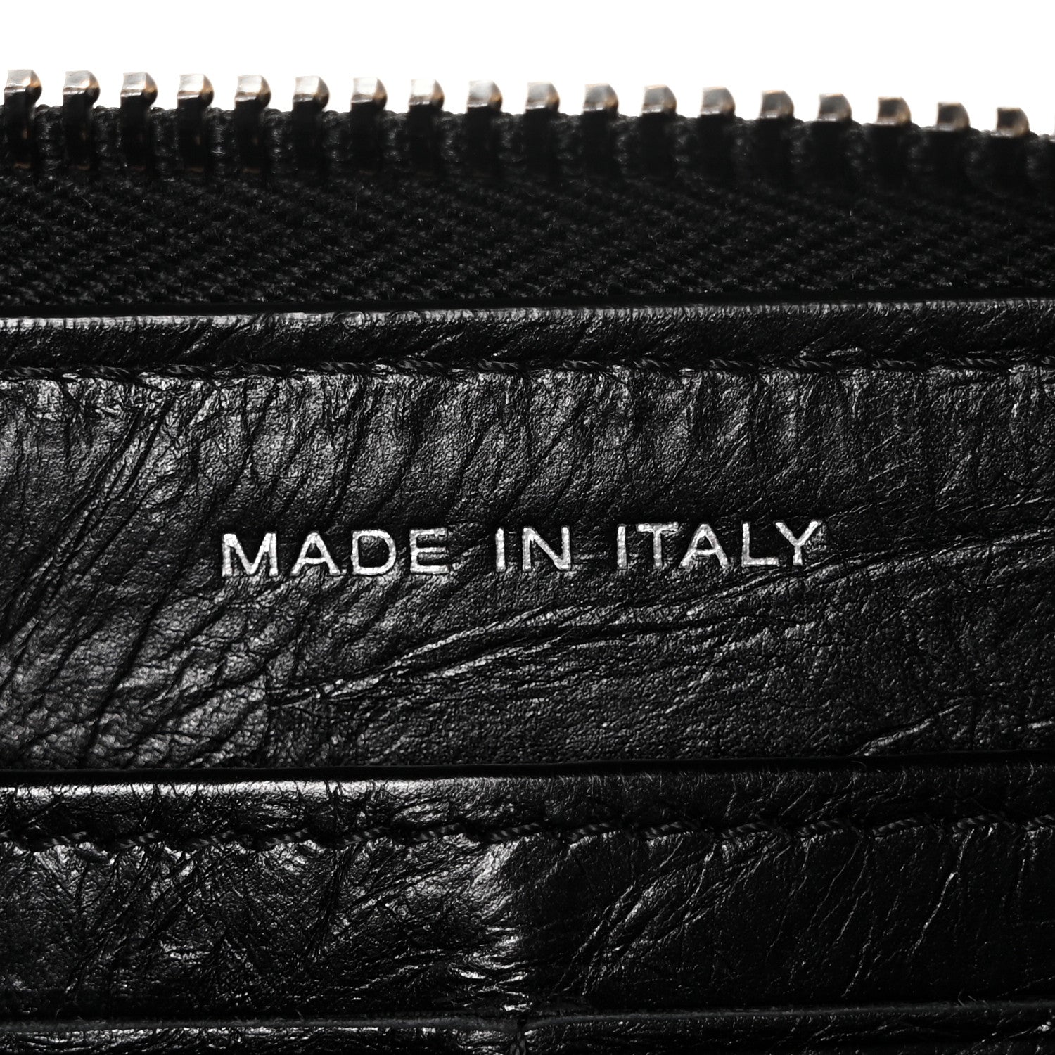 Chanel Aged Calfskin Quilted Reissue Large Gusset Zip Around Wallet So Black 7 of 10