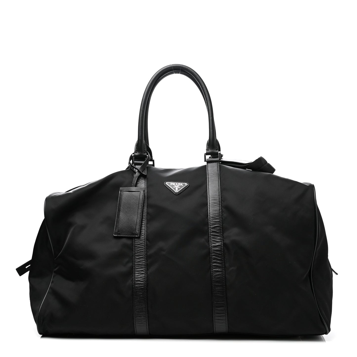 Nylon Viaggio Duffle Black