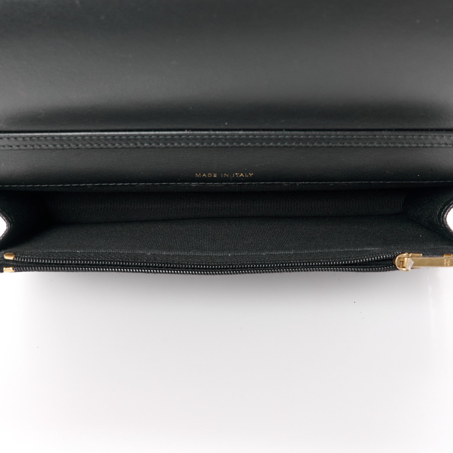 Chanel Caviar Quilted Glitter CC Roller Skate Clutch With Chain Black Black 5 of 16