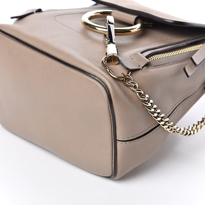Chloe Suede Calfskin Mini Faye Backpack Motty Grey 8 of 12