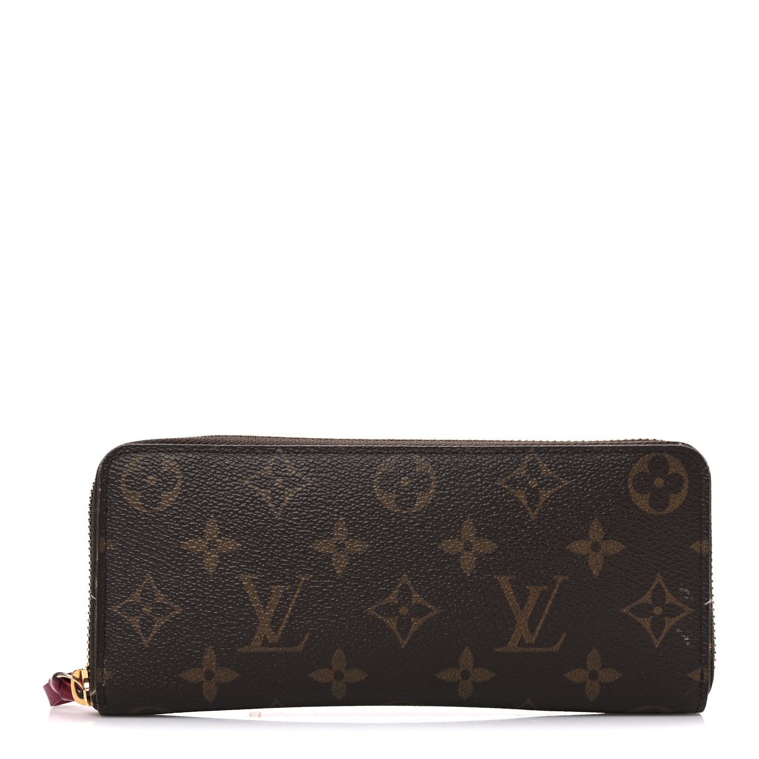 Louis Vuitton Monogram Clemence Wallet Fuchsia 1 of 10