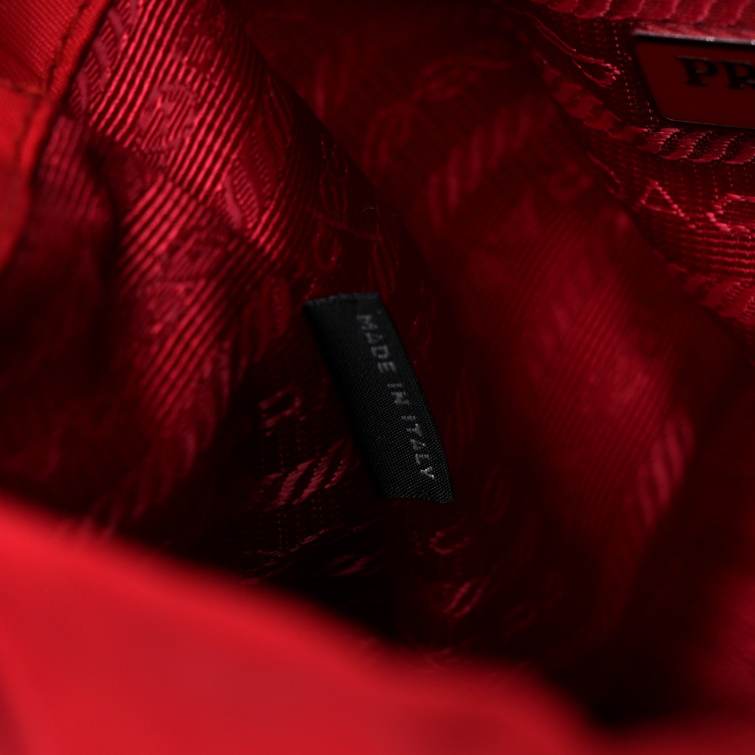 Prada Nylon Vela Mini Crossbody Backpack Rosso 7 of 10