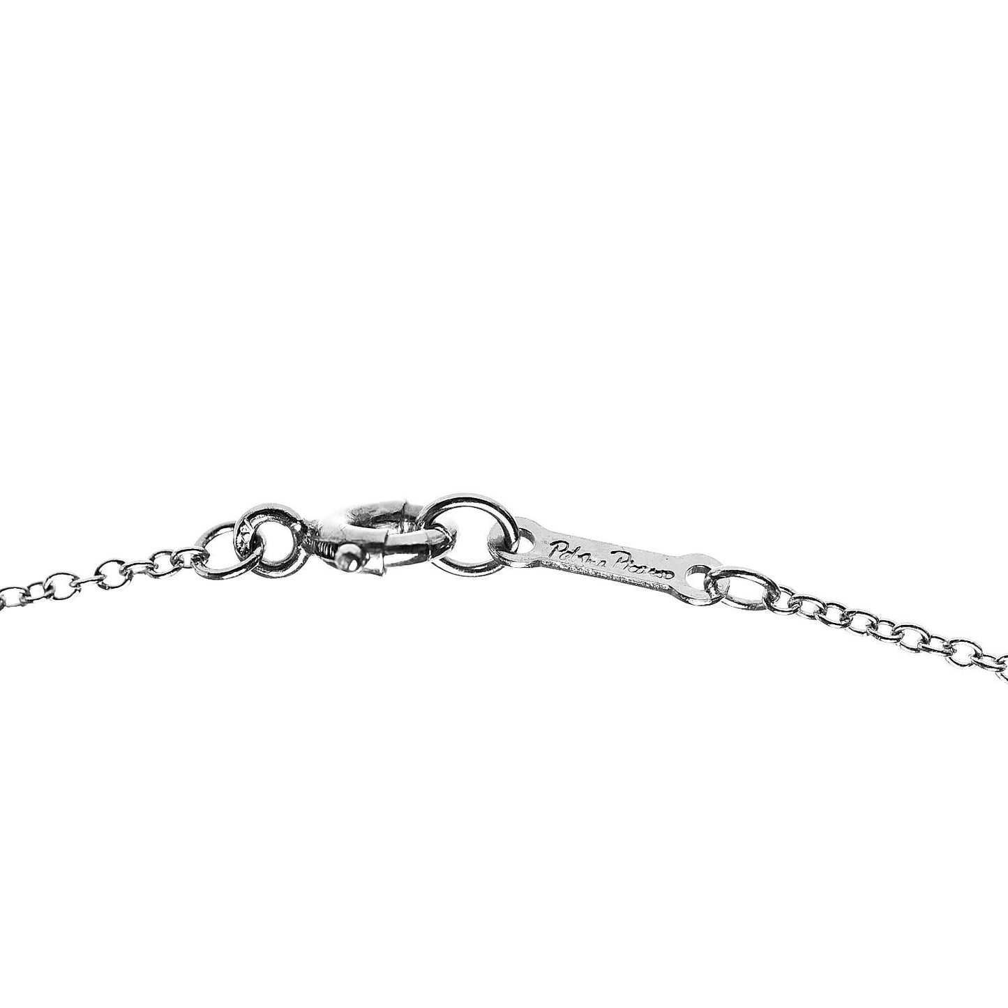 Platinum Diamond Paloma Picasso Loving Heart Pendant Necklace