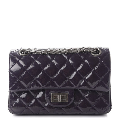 Chanel Patent 2.55 Reissue Flap 224 Purple 1 of 11