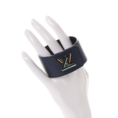 Louis Vuitton Epi Twist It Cuff 19 Indigo 2 of 9
