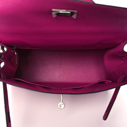 Hermes Epsom Kelly Sellier 28 Rose Pourpre 15 of 37