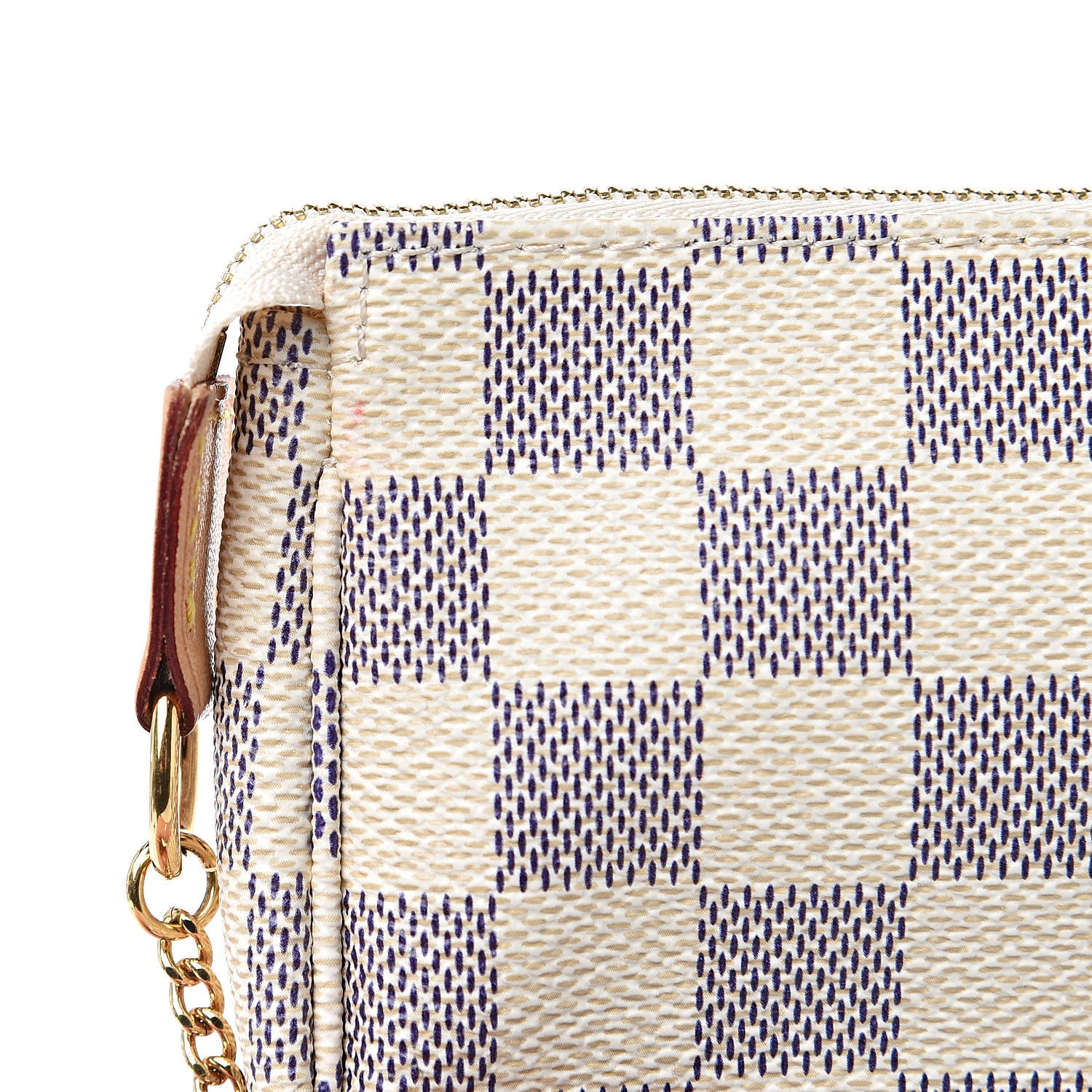 Louis Vuitton Damier Azur Mini Pochette Accessories 10 of 10