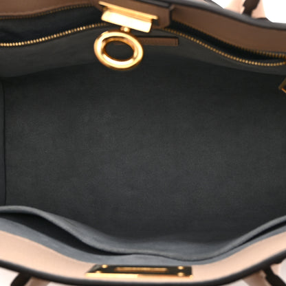 Louis Vuitton Calfskin Monogram On My Side PM Greige 5 of 9