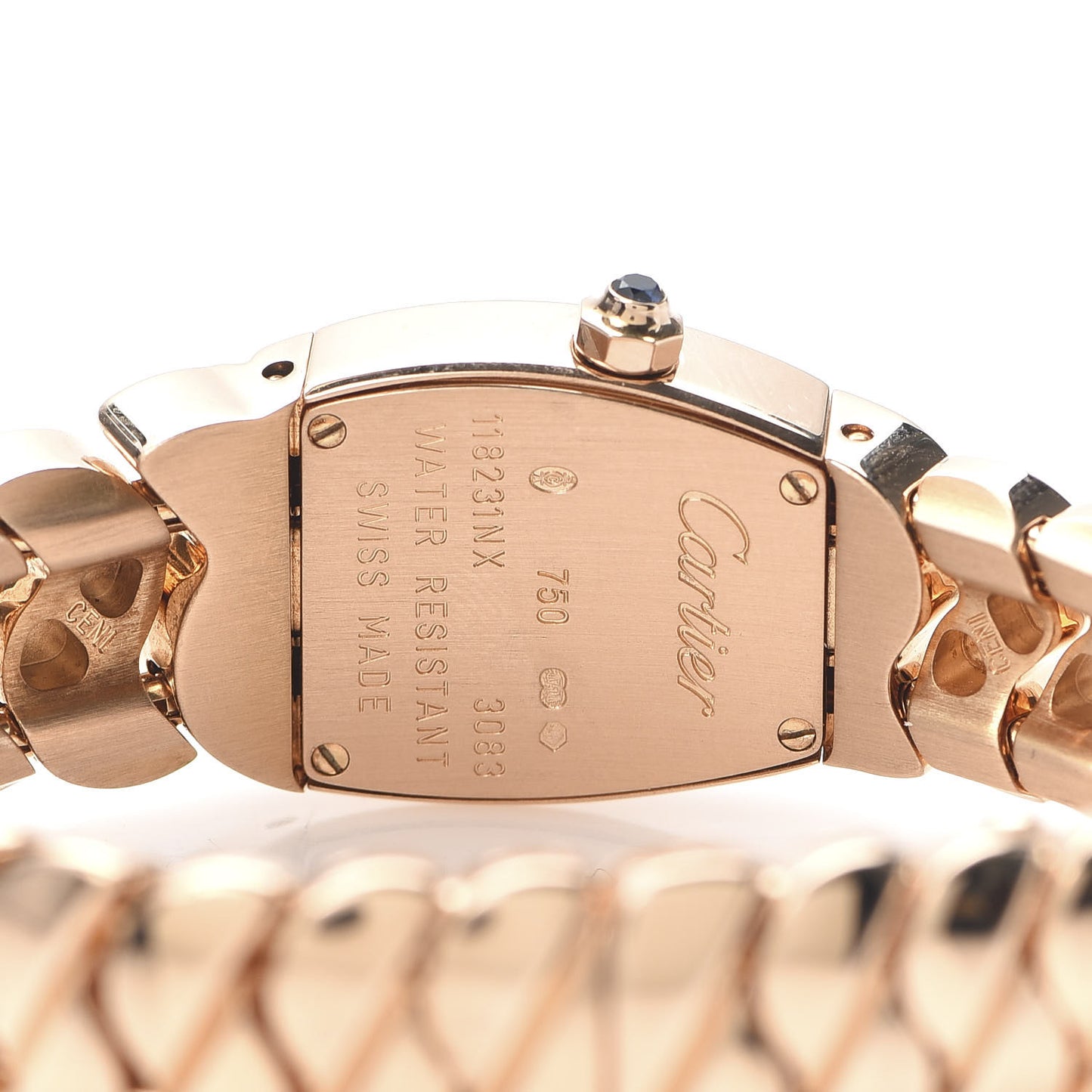 18K Pink Gold 22mm La Dona Quartz Watch