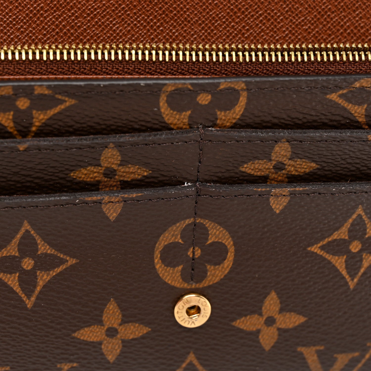 Louis Vuitton Monogram Sarah Wallet NM 8 of 14