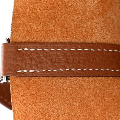 Hermes Taurillon Clemence Picotin Lock 18 PM Gold 7 of 11