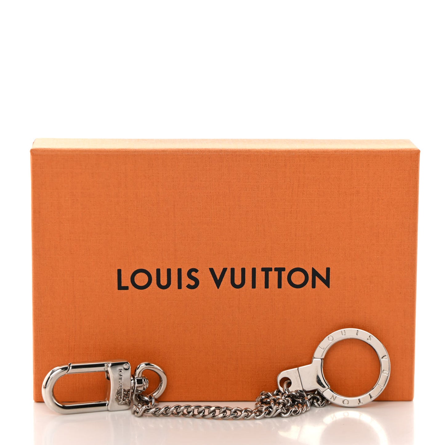 Pochette Extender Key Ring Chain Silver