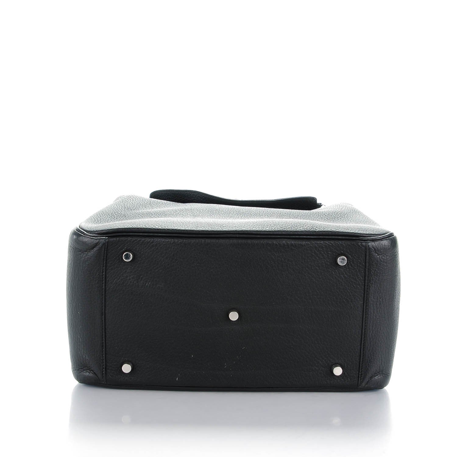 Hermes Taurillon Clemence Lindy 34 Black 6 of 9