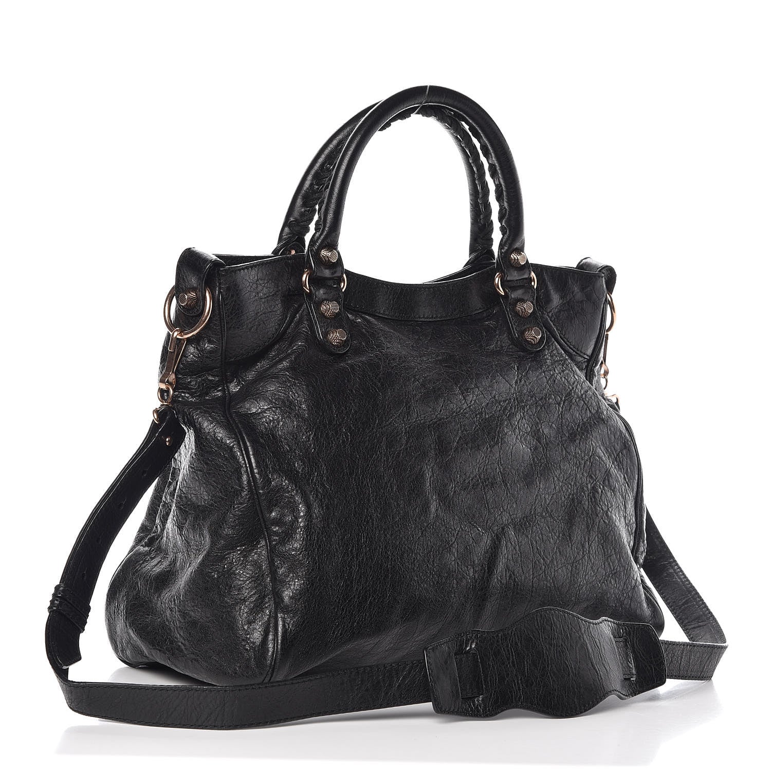 Balenciaga Agneau Giant 12 Rose Gold Hardware Velo Black 4 of 12