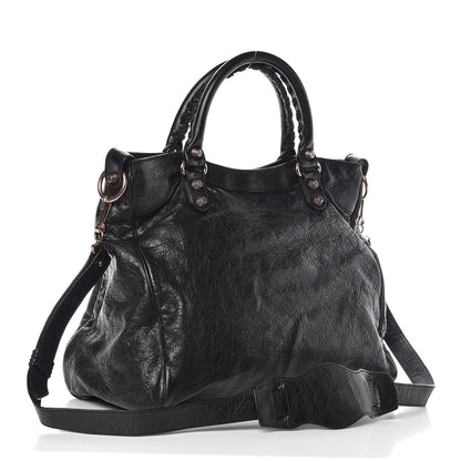 Balenciaga Agneau Giant 12 Rose Gold Hardware Velo Black 4 of 12