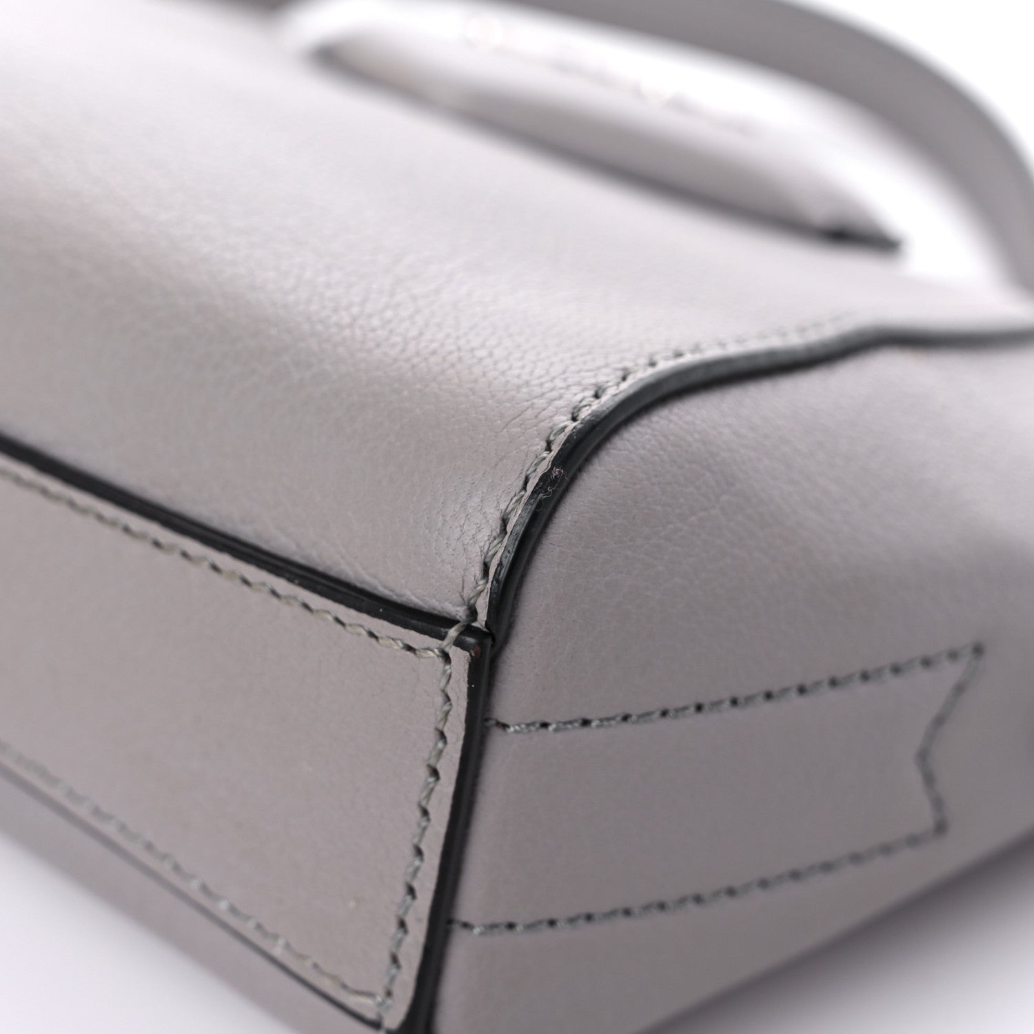 Givenchy Sugar Goatskin Nano Antigona Pearl Grey 7 of 16