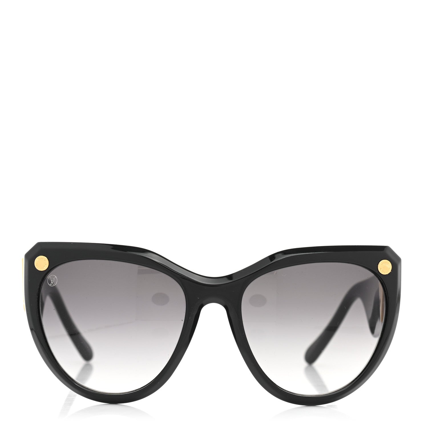 Louis Vuitton Acetate My Fair Lady Sunglasses Z1254E Black 3 of 9