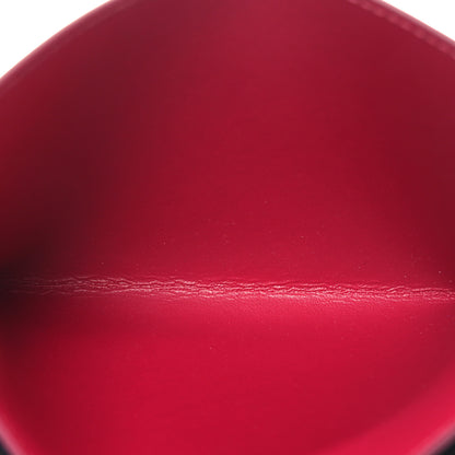 Louis Vuitton Calfskin Felicie Card Holder Insert Fuchsia 5 of 6