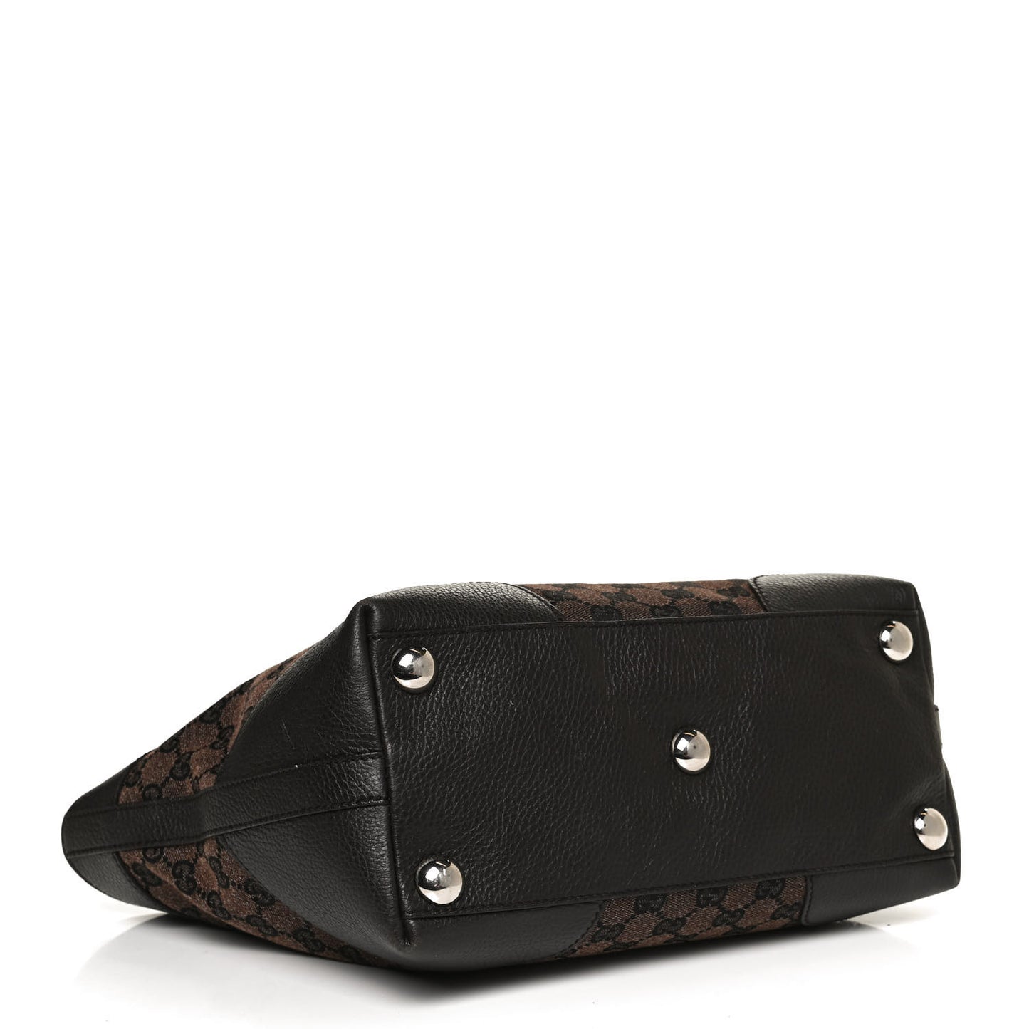 Monogram Tote Dark Brown
