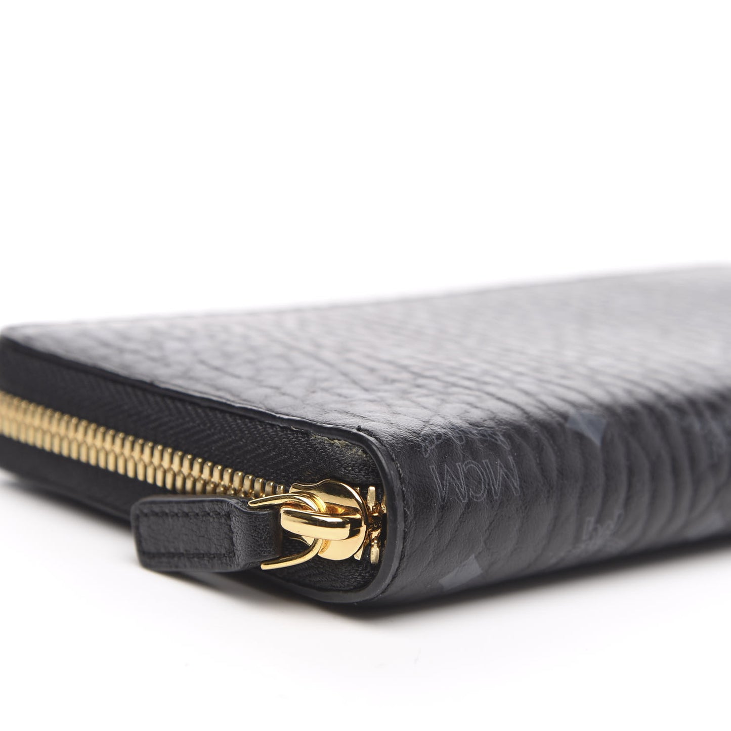 Visetos Large Zip Around Wallet Black
