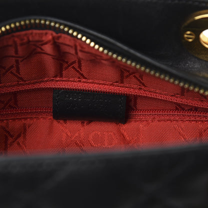 Christian Dior Lambskin Cannage Medium Lady Dior Black 5 of 10