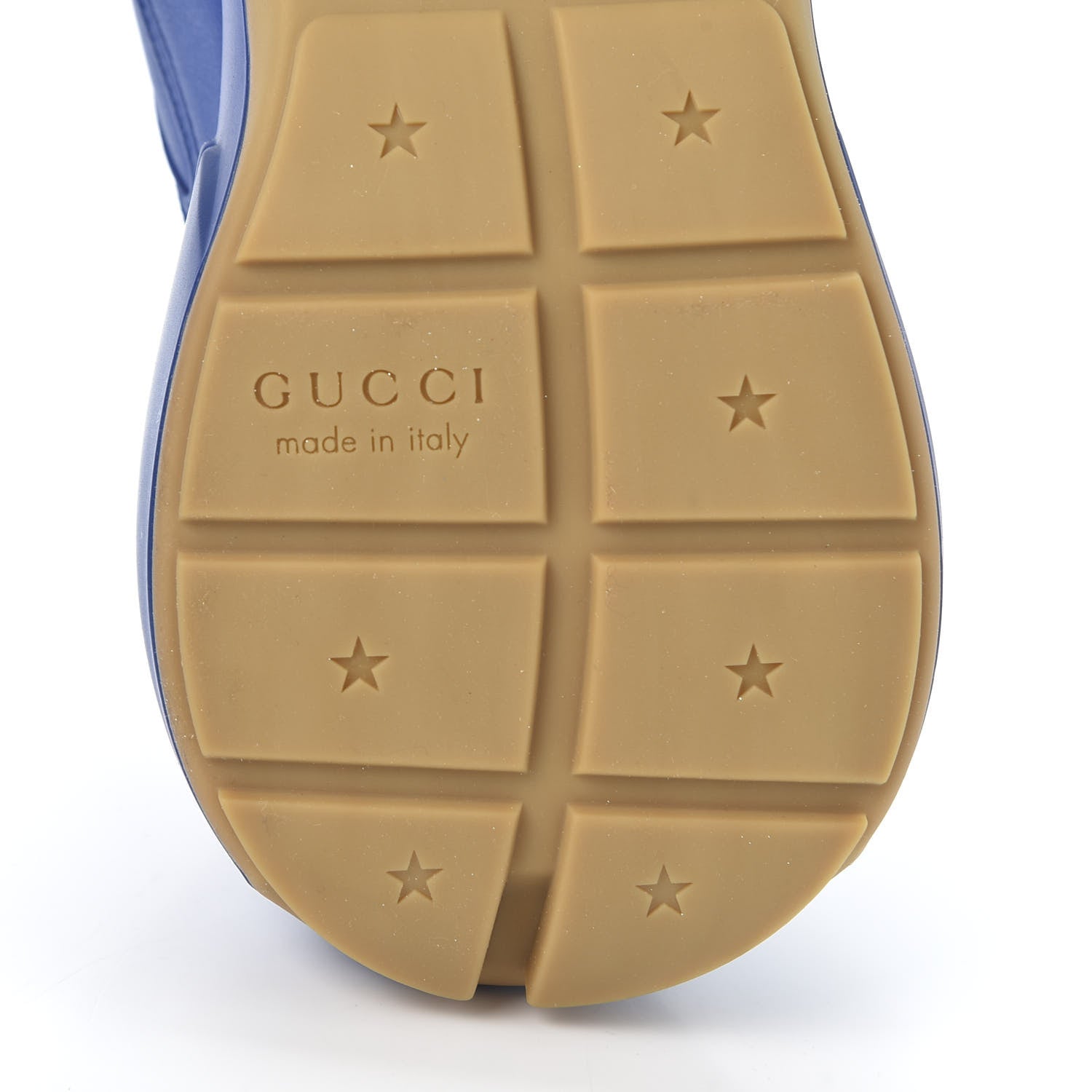 Gucci X MLB Calfskin NY Yankees Mens Rhyton Sneakers 10 Electric Blue 8 of 10