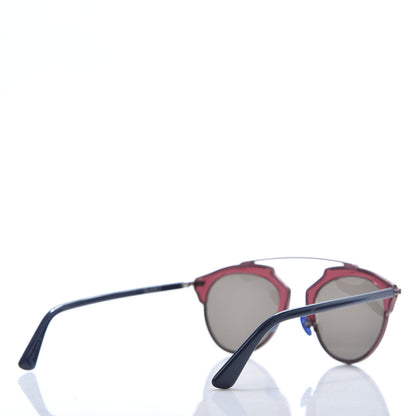 Christian Dior So Real Sunglasses Red Blue 4 of 7