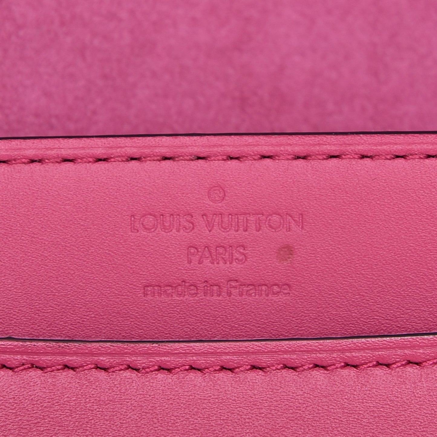 Calfskin Chain Louise MM Hibiscus
