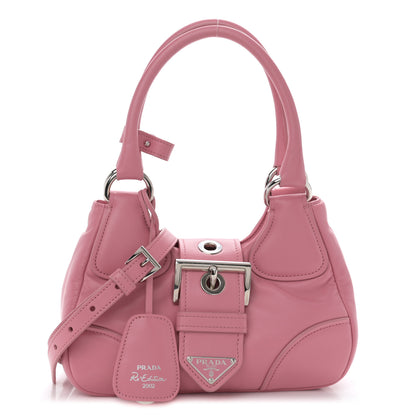 Prada Nappa Soft Padded Re-Edition 2002 Moon Bag Geranio 1 of 9