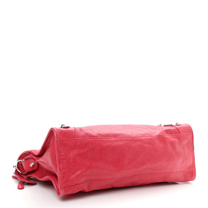 Balenciaga Agneau Giant 12 Silver Hardware City Rose Thulian 3 of 10