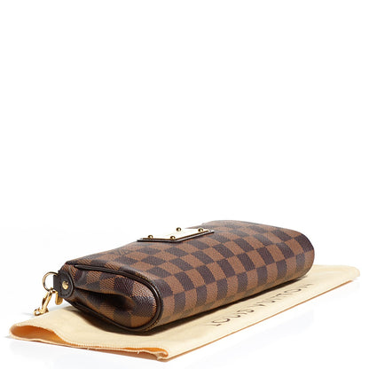 Louis Vuitton Damier Ebene Eva Clutch 4 of 9