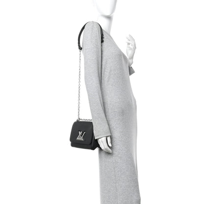 Louis Vuitton Epi Twist Shoulder Bag PM Black 2 of 9