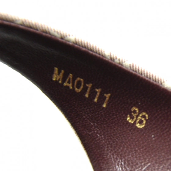 Louis Vuitton Idylle Debbie Thong Sandals 36 Sepia 1 of 1